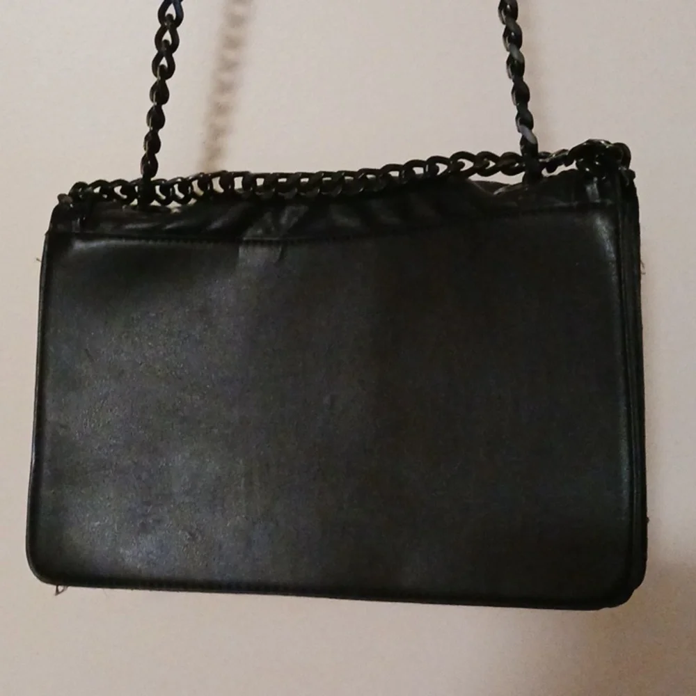 Black Shoulder  HandBag - Picture 4 of 6